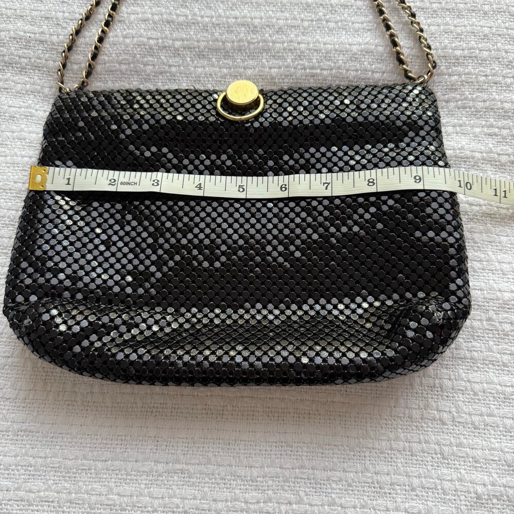 Vintage Bueno Black Sequin Evening Bag - Picture 6 of 9